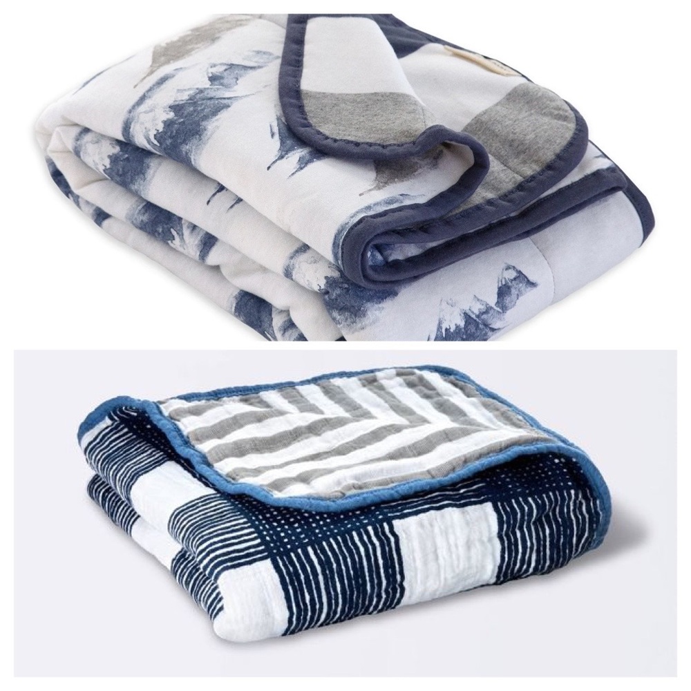 🚨LAST CHANCE 🚨 BURT’S BEES BABY & CLOUD ISLAND Blanket Bundle